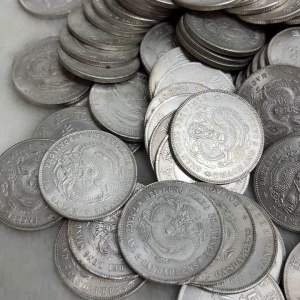 龙银币dragon coin，厚款实心，4cm