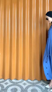 Gamis Abaya Polos Bahan Polo Linen Kancing Depan / Gamis Busui Wanita Kekinian