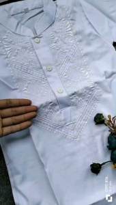 Koko Juba Anak Laki-Laki Putih & Bonus Peci