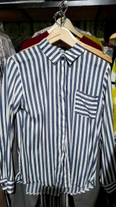 Atasan Wanita Dewasa Kekinian | KEMEJA SALUR WANITA TERBARU | STRIP OVERSIZE HITS OOTD SELEBGRAM