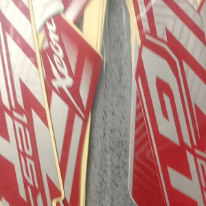 Stiker Body Standar Berkualitas untuk Yamaha XEON GT 125 2014 Merah