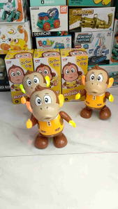 Mainan Anak Monkey Joget Lampu Musik
