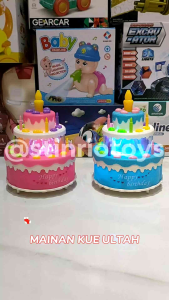 Mainan Anak Kue Ultah Lampu Musik
