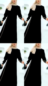 Desain Bordir Elegan: Menikmati Lessy Dress Brand Annashihah