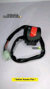 GSM Saklar handle kanan Viar (GS 49B) sparepart motor roda tiga