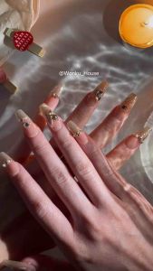 Pakai Kuku Handmade Penuh – Siri Kupu-Kupu Kristal 1 - Dilengkapi dengan Kit Alat Lengkap / 100% Handmade Wearable Nails – Crystal Butterfly Series 1 ✨ -  Comes with Full Tool Kit