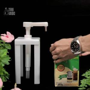 Bơm Chiết Nhanh Sữa Đặc Cắm Trực Tiếp Nhấn Hút Sữa Tiện Lợi