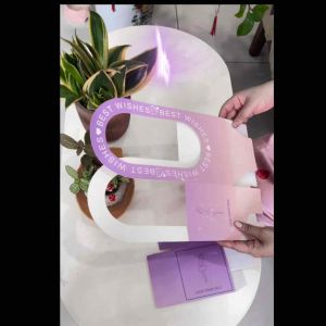 TD_SET 5 & SET 10 Túi giấy cắm hoa sáp hoa lụa túi giấy cắm hoa tươi hộp giấy cắm hoa túi giấy đựng hoa Cánh Bướm