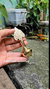 Tempat Celak Mata Kuningan SULTAN HIGH QUALITY Halus Mengkilap / Wadah Celak Bubuk Kuningan Celak Sipat Brass antik Celak mata arab Celak itsmid