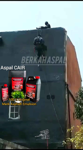 Aspal Cair Atasi Bocor Rembes isi 1 KG ORIGINAL Asphalt Emulsion Water Proof Atap Genteng Asbes Dak Balkon Teras Tembok Kolam