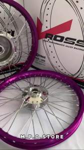 VELG MX OLD VEGA NEW VEGA ZR JUPITERZ1 F1ZR SEPASANG RING 17 DEPAN BELAKANG VROSSI