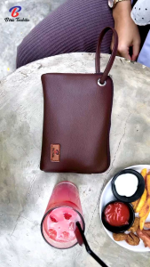 Ayunda pouch kulit sintetis by Biru tsabita