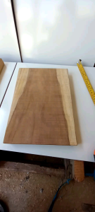 TALENAN KAYU JATI JUMBO TEBAL 3 CM lebar 25 cm 20 cm CUTTING BOARD PAPAN JATI