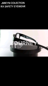 Jmieyn Rx JM02 Safety Glasses with WireMesh Side Shields and Antifog AntiUV U6 Lenses. ANSI Z87.1+ CSA Z94.3 OSHA Compliant. Adjustable Temple Flexifit. Size 52-14-145.