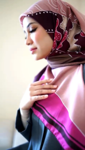 BAWAL KEKABOO BAWAL RAHMAH COTTON BIDANG 45+