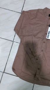 Kemeja Sanghai & Kemko POSTER POLOS LENGAN PANJANG KERAH SANGHAI