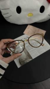 [ MUA 1 TẶNG 1 PHỤ KIỆN ] Gọng kính mắt mèo Libra Eyewear siêu nhẹ dành cho nữ chống ánh sáng xanh
