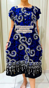 ALADDIN BATIK DRESS GEBER BAJU BATIK DRESS NEW ARRIVAL FREE SIZE READYATIK DRESS WOMEN BAJU BATIK DRESS NEW ARRIVAL FREE SIZE