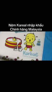 Kareal Nệm Cao Su Non Cho Bé Kích Thướt 60x90cm- Hàng Chính Hãng - Nhiều hình cho bạn lựa chọn