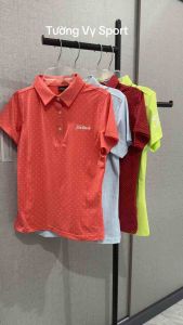 Áo thể thao nữ chơi Golf Pickleball Tennis Cầu Lông chất thun mềm mịn co giãn thấm hút mồ hôi tốt phù hợp chơi thể thao