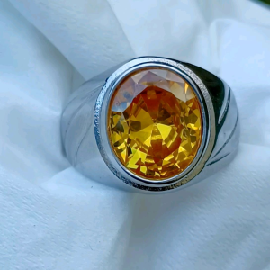CINCIN BATU YELLOW TOPAS CUTTING MINIMALIS