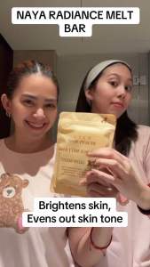 NAYA Beauty Soap Radiance Melt Bar 10x Glowboost 70grams x 3 soap | Niacinamide | Kojic Acid Dipalmitate