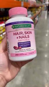 VIÊN UỐNG ĐẸP TÓC DA VÀ MÓNG - HAIR SKIN NAIL 250 viên [BILL MỸ +AIR]