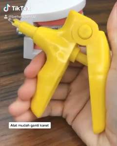 ORI PAKET ALAT GANTI KARET BEHEL GUN SHOOTER SONDE PLASTIK POWER O GUNSHOOTER GUNSHOOT BEHELLDENTAL