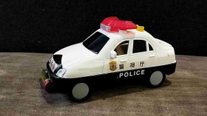 Preloved Maruka Talking Shiny Police Car  Music toy vehicle