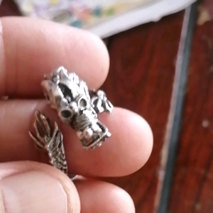 แหวนเงิน มังกร