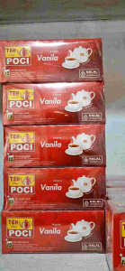 TEH POCI VANILA 1 SLOP ISI 5 DUS/ POCI VANILA CELUP