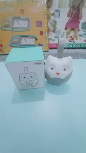 Baby Noise Musik Box Motif Owl Set Timer Automatis / Mesin Portable / Speaker Lagu Baby / Musik Tidur Baby