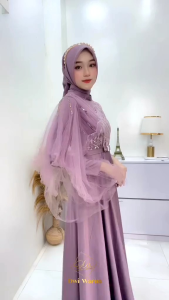 Mutiara Hijab - 149K Get 2 Kirana Paris Plain Japan (Hijab Segiempat Paris Japan Premium)