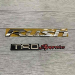 LOGO EMBLEM RUSH TRD SPORTIVO ORIGINAL
