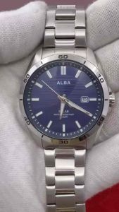 นาฬิกา ALBA SOLOR พลังงานแสงอาทิตย์ นาฬิกาผู้ชายมือสองของแท้