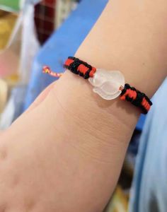 Vòng tay hồ ly bạch ngọc may mắn tình duyên