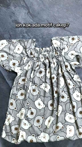 SETELAN FUJI BABYDOLL KERUT STELAN RAYON