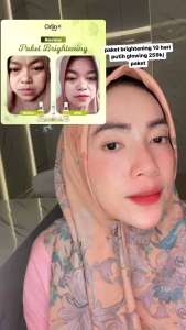 Orlin Beauty Paket Brightening Platinum 4in1 Mencerahkan Wajah Kulit Glowing Anti Kusam Skincare BPOM
