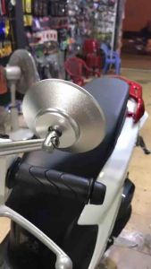 GƯƠNG CHIẾU HẬU mặt tròn RIZOMA loại 1 mặt kiếng chống chói thân kiếng full nhôm CNC(tặng kèm ốc+lục giác)