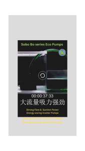 SOBO Amphibious Pond Water Pump Bo4800a bo5800a  Bo9000a BO-9000A Xinxiu AC-818-13K – Eco Pond Pump