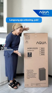 KULKAS AQUA 1 PINTU AQUA AQR-225 MDS PROMO KHUSUS BANDUNGTASIKMALAYAGARUTBOGORSUKABUMIJAWABARAT