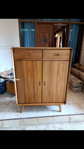 Bufet Minimalis Retro Murah Terbaru