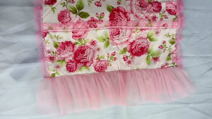 De midi Cover penutup kulkas Shabby chic