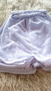 6pcs Plain White Baby Shorts: Perfect Newborn Baby Wear for 0-12 Months