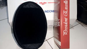 (GROSIR ISI 10 PCS) PECI SONGKOK HITAM AC TINGGI 7 CM & 9 CM