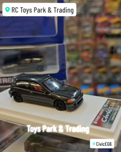 Street Weapon 1:64 Honda Civic EG6 Carbon Ready Stock