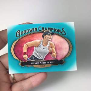 BIANCA ANDREESCU 🎾 การ์ดสะสมเทนนิส 🇨🇦 GOODWIN TURQUOISE 🎾