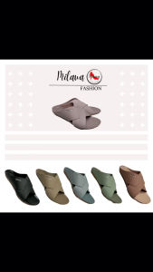 Milawa Comfort Light Flat Women Slipper / Sandal Perempuan / Selipar Wanita - 1719