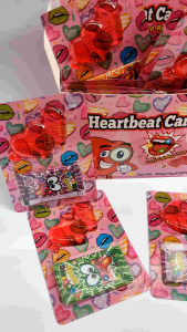 💢30ชิ้น💢 เยลลี่ ปาก หัวใจ H E A R T B E A T แถม เป๊าะแป๊ะ แตกในปาก ทุกชุด คละแบบในแพ็ค