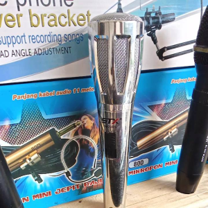 mic kabel STX Dm 208 silver original harga perbuah